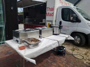 Foodtruck fødselsdag Festmad med Thai mad tilberedt i Foodtruck i Skødstrup